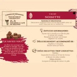 Cacao Noisette - 230g -Le Comptoir De Mathilde cacao noisette 230g 2
