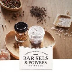 Coffret Sels Du Monde - 3 X 35g -Le Comptoir De Mathilde coffret bar sels monde 3 x 35 g 2