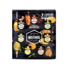 Coffret Dégustation Moutardes 7 X 35g
