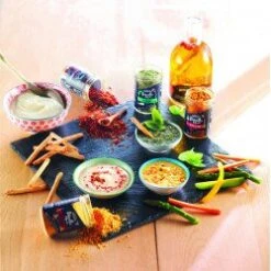 Coffret Mathildette Apéro 7 Saveurs -Le Comptoir De Mathilde coffret mathildettes apero bombay parisienne thailandaise texane marrakech mediterraneenne 3