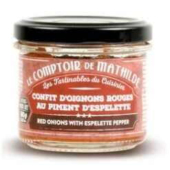 Confit D'oignons Rouges Au Piment D'Espelette - 90g