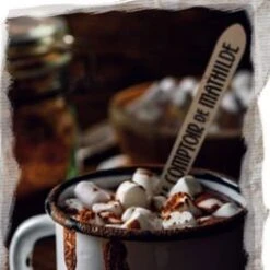 Lait Mini Guimauve – Hot Chocolate® -Le Comptoir De Mathilde hot chocolate chocolat au lait avec guimauve 2