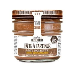 Lait Noisette Avec édulcorant - Pâte à Tartiner - 250g 1 Lait Noisette Avec édulcorant - Pâte à Tartiner - 250g