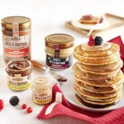 Lait Noix De Pécan - Pâte à Tartiner - 250g -Le Comptoir De Mathilde lait noix de pecan caramelisee pate a tartiner croustillante 250 g 2