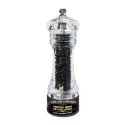 Poivre Noir Côte De Malabar D'Inde - Mini Moulin