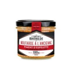 Moutarde à L'ancienne Au Piment D'Espelette - 100g