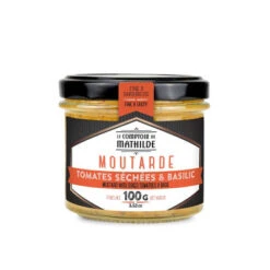 Moutarde Aux Tomates Séchées Et Basilic - 100g