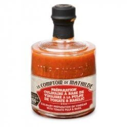 Préparation Culinaire à Base De Vinaigre à La Pulpe De Tomate Et Basilic -Le Comptoir De Mathilde preparation culinaire a base de vinaigre a la pulpe de tomate et basilic 25 cl 3