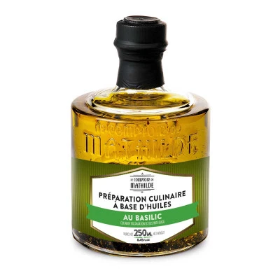 Préparation Culinaire à Base D'Huiles Au Basilic 1 Préparation Culinaire à Base D'Huiles Au Basilic