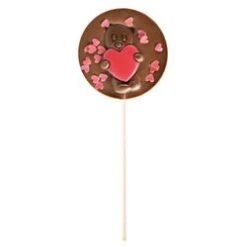 Sucette - Lait Ourson Cœurs Rouges