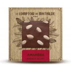 Tablette Amandes Caramélisées - Chocolat Lait