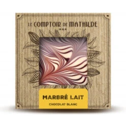 Tablette Marbré Lait - Chocolat Blanc