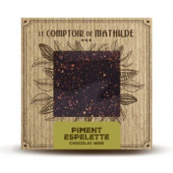 Tablette Piment D’Espelette - Chocolat Noir