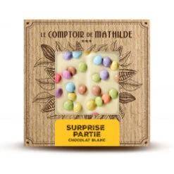 Tablette Surprise Partie - Chocolat Blanc