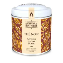 Thé Noir Saveurs Cacao Poire -100g